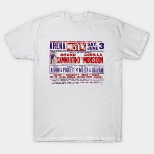 Sammartino Monsoon Vintage Poster T-Shirt